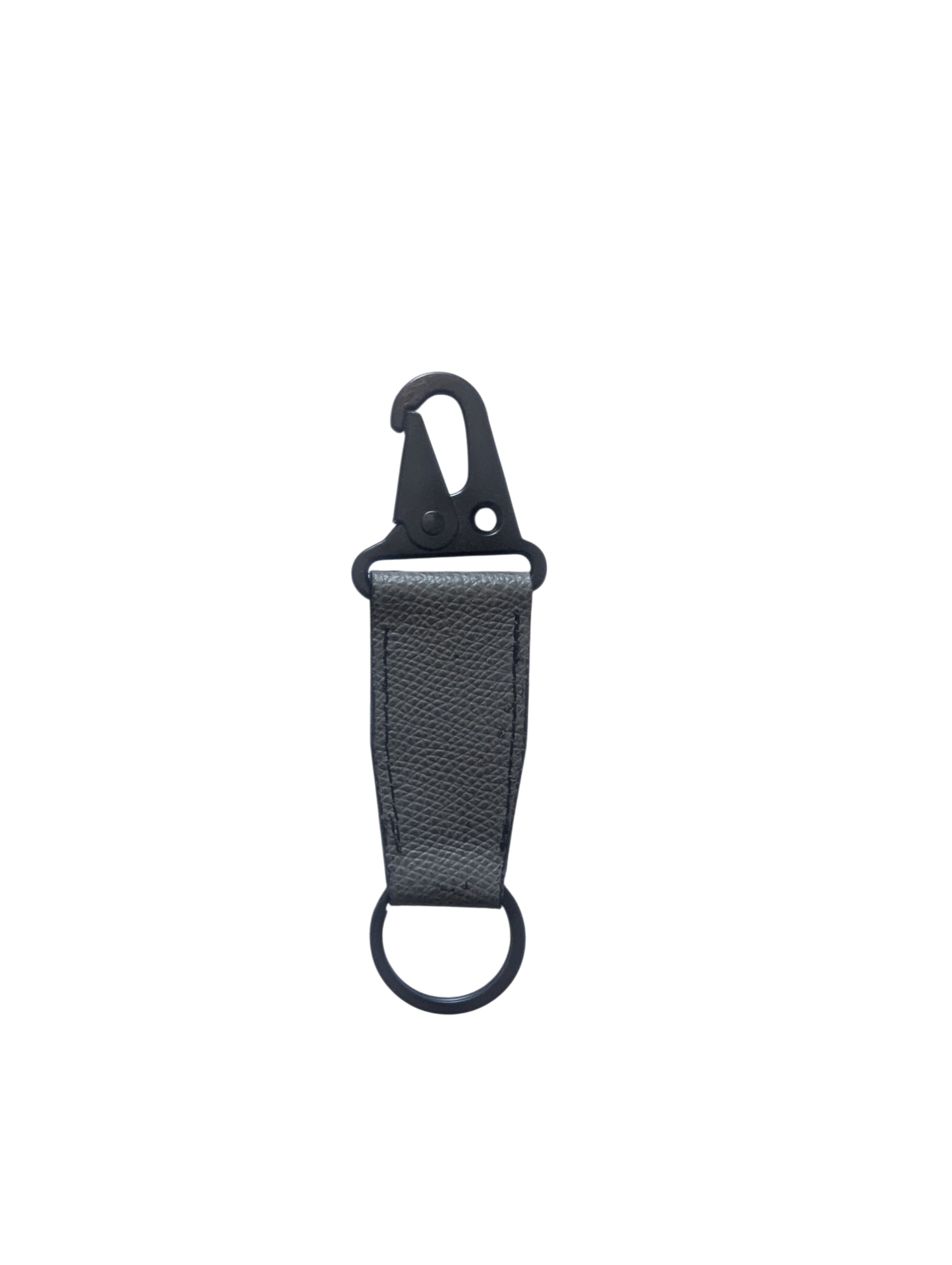 Porte-clés en cuir avec mousqueton
