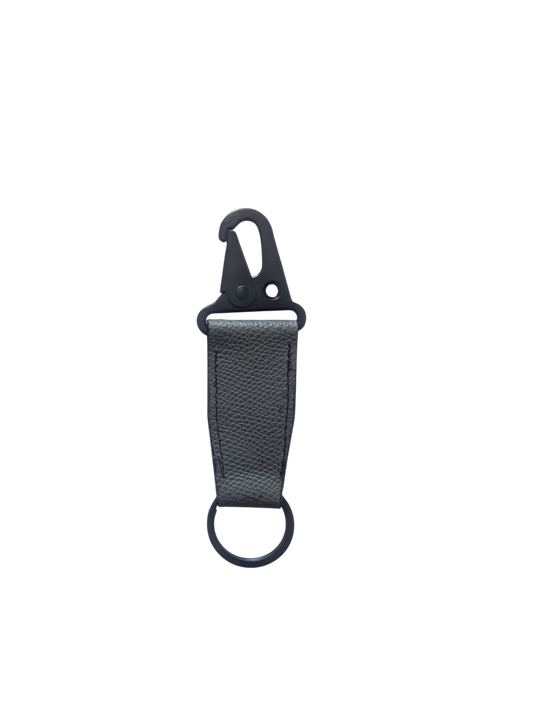 Porte-clés en cuir avec mousqueton