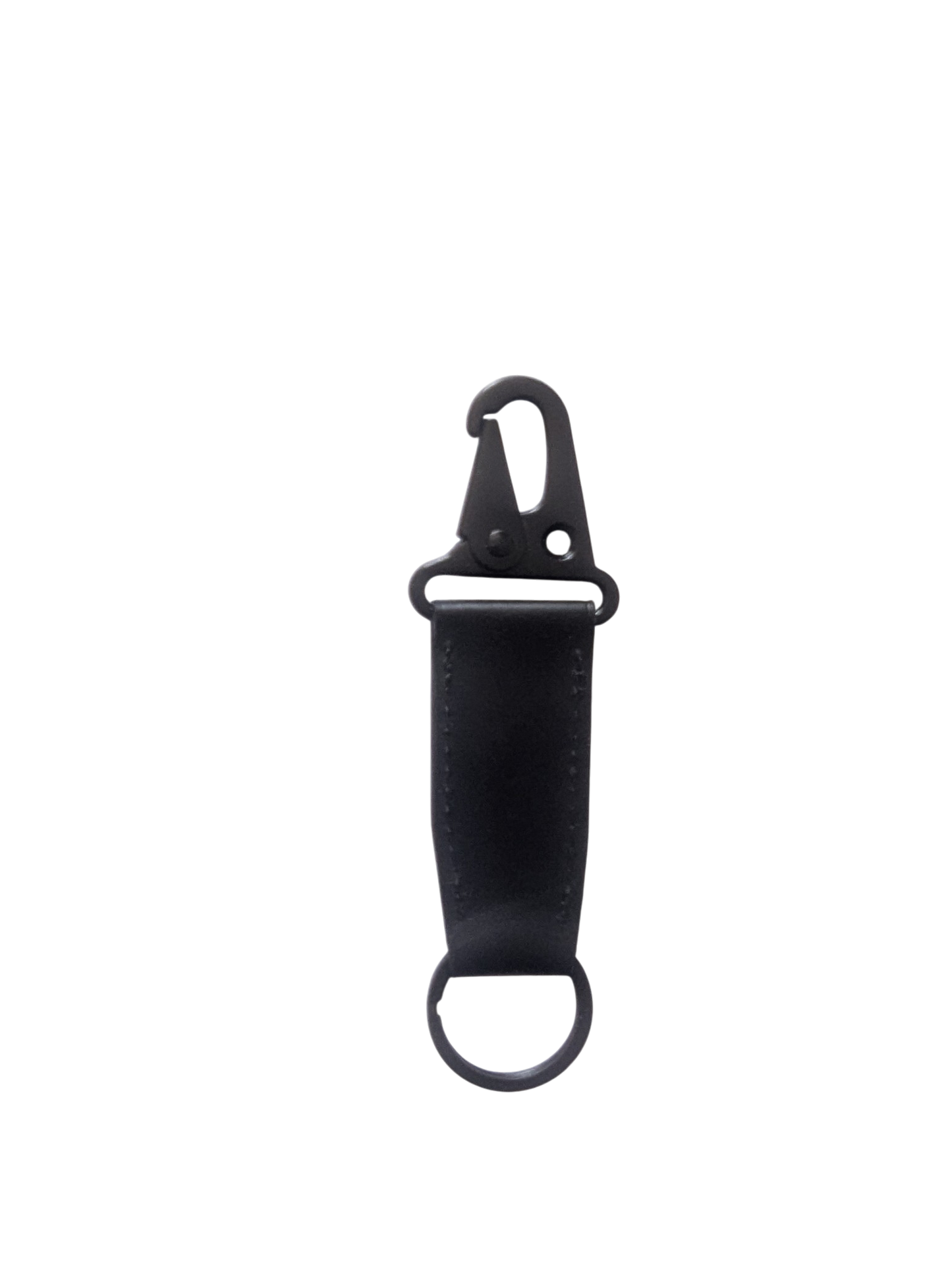 Porte-clés en cuir avec mousqueton