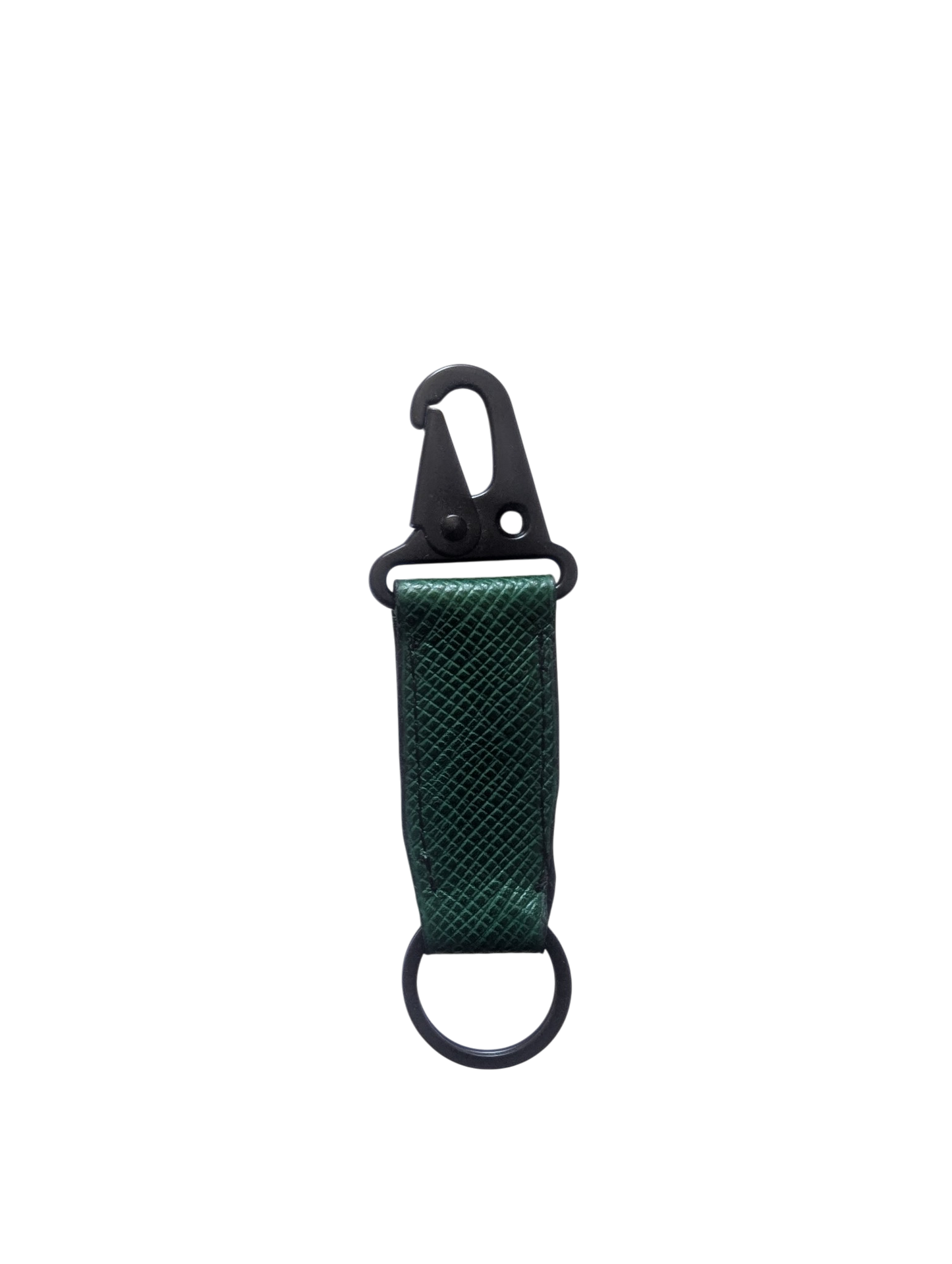 Porte-clés en cuir avec mousqueton
