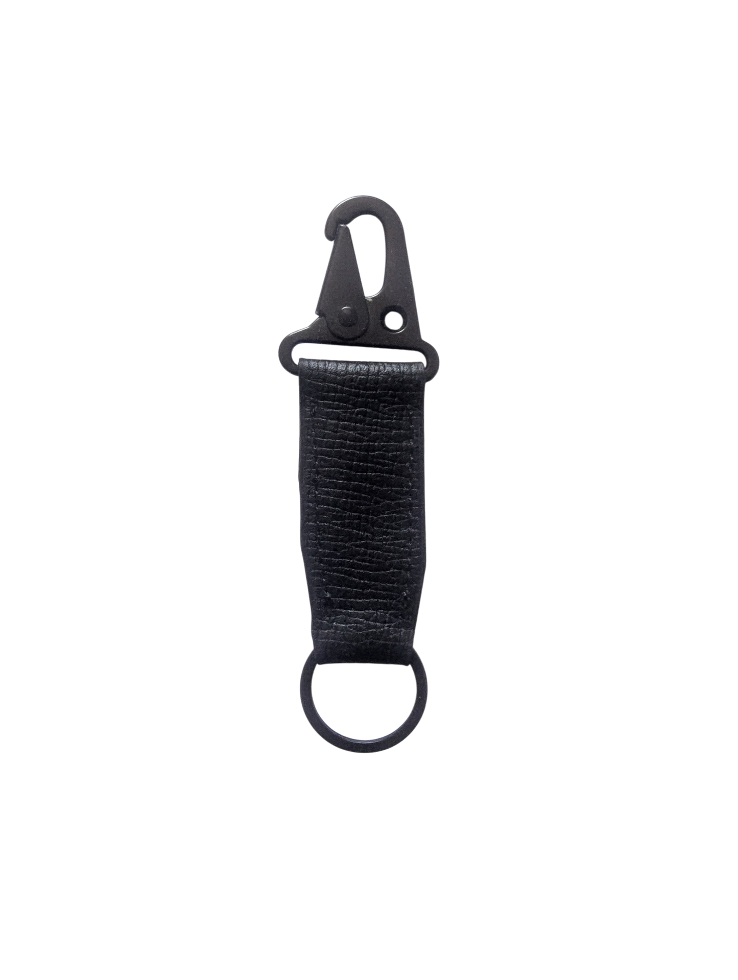 Porte-clés en cuir avec mousqueton
