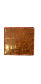 Porte carte croco