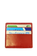 Porte carte croco